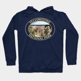 Grand Canyon of the Yellowstone at Yellowstone National Park in Wyoming Hoodie